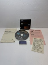 Sony MSAC-FD2M Memory Stick Floppy Disk Adapter w/ CD  Manuals  8MB Stick