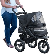 Pet Gear No-Zip NV Pet Stroller for Cats/Dogs, Zipperless Entry, Easy -Hand F...