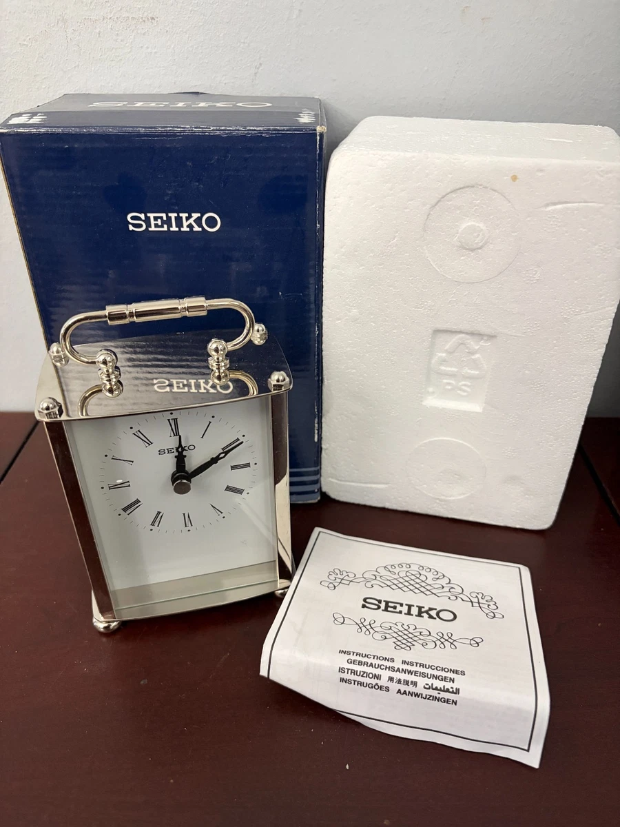 Seiko Collectible Desk, Mantel & Shelf Clocks 1970-1979 Time