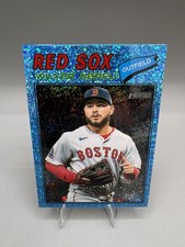 2026 Topps Heritage Aqua Sparkle Parallel Wilyer Abreu #362 Boston Red Sox