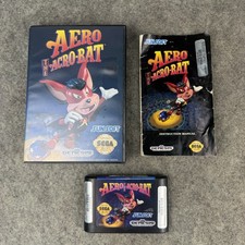 Aero the Acro-Bat Sega Genesis Complete In Box CIB 1993