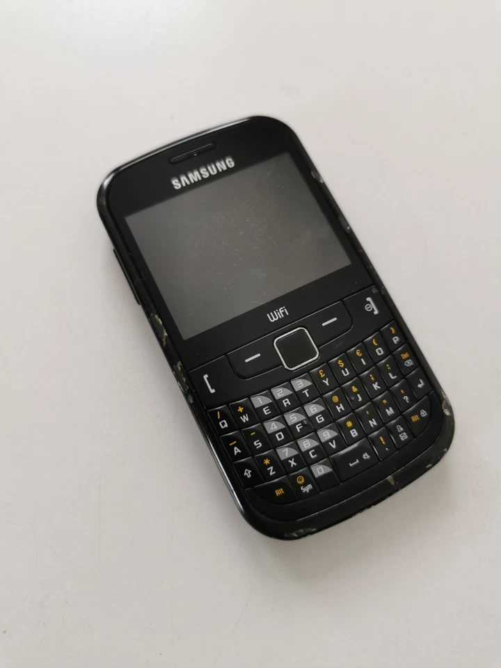 Samsung S3350 Unlocked Mobile Phone Black QWERTY Keypad, photo 1 of 3
