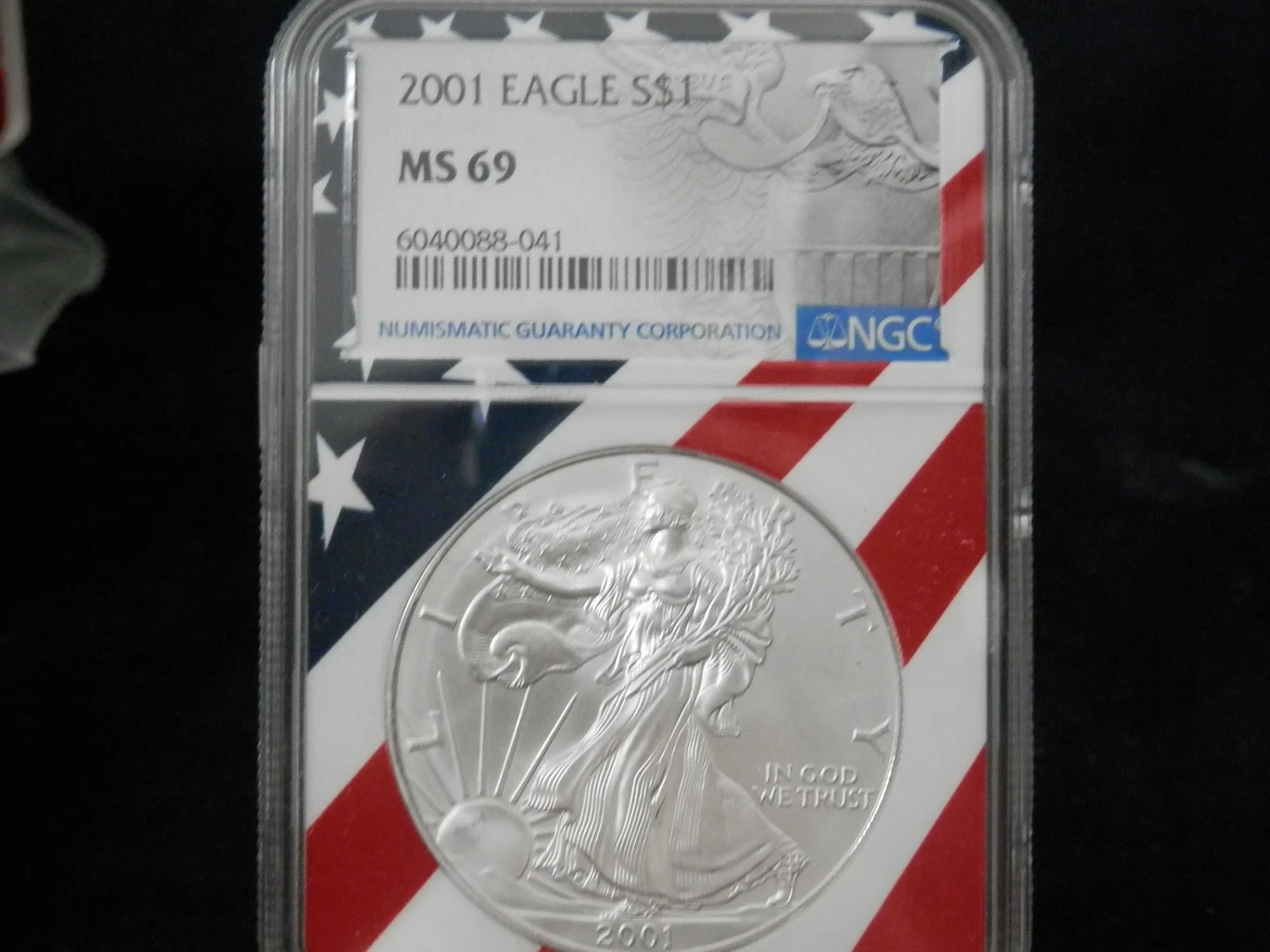 American Eagle MS 69 Graded 1992 Silver Bullion Coins for sale | eBay
