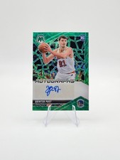 Quinten Post 2024-25 Panini Mosaic RC Auto International Green SP /5 #RAM-PST