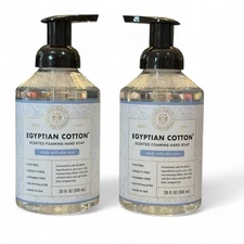 2 COMMONWEALTH SOAP CST EGYPTIAN COTTON w/ALOE Foam Hand Wash 20 oz ea
