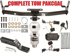 2002-2007 SATURN VUE COMPLETE TRAILER HITCH PACKAGE W/ WIRING + BALL + MOUNT NEW