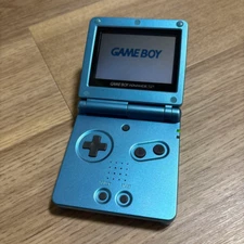 Nintendo GBA GAMEBOY Advance SP Mana Blue Retro Gaming Seiken Densetsu Sword
