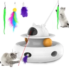 Cat Toys Laser Interactive Indoor Pet Toys,Cat Roller Toy,Cat Teaser Ball Toys