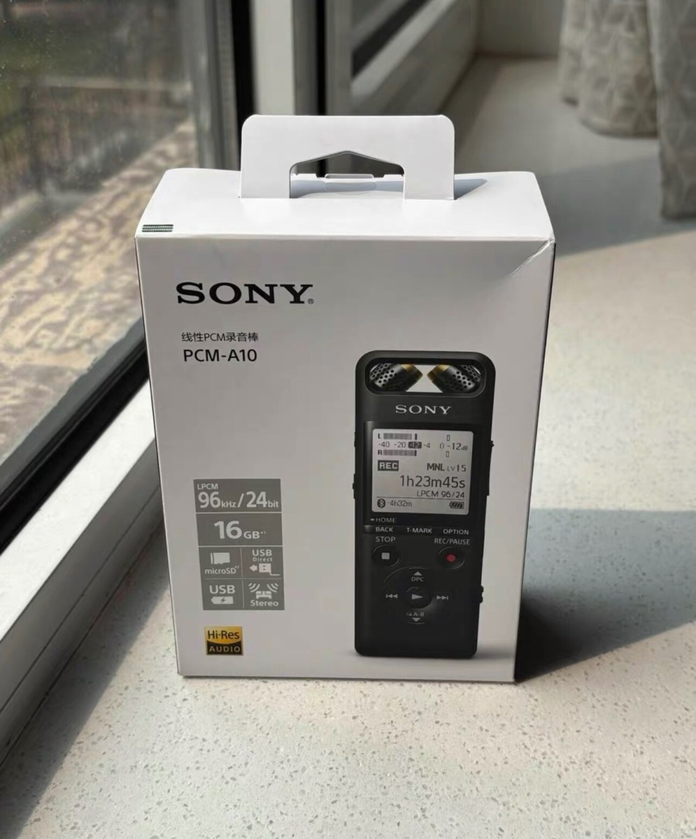 生産終了！【SONY】PCM-A10 リニアPCMレコーダー 16GB SONY PCM-A10