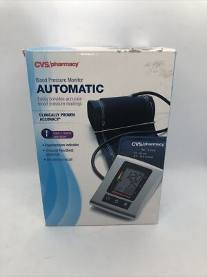 CVS Health Wrist Blood Pressure Monitor Universal digital automatic tester cuff