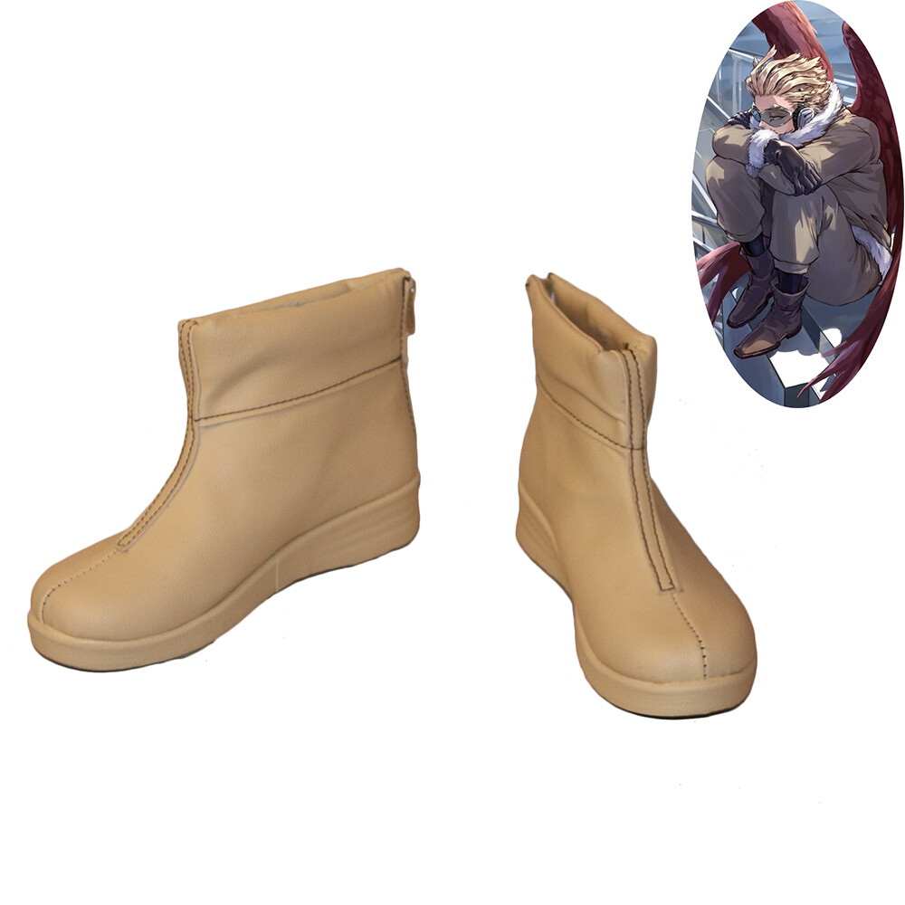 My Hero Academia Hawks Shoes Cosplay Men Boots | eBay