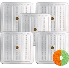 5P 500g Portable Indicating Silica Gel Desiccant Canister, Gun Safe Dehumidifie