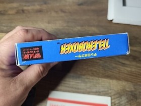 NO GAME! 1995 Teleroboxer Nintendo Virtual Boy BOX & MANUAL Only Japanese 