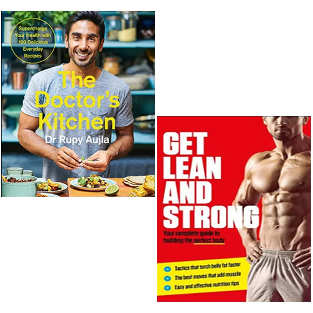 The Doctor’s Kitchen, Get Lean And Strong Neil Cooper 2 Books Set Paperback