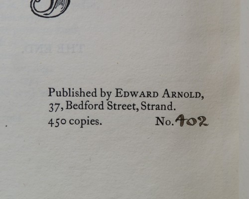 The Poems of William Shakespeare, Essex House Press, 1899, copy #402/450, Fine - Picture 10 of 10