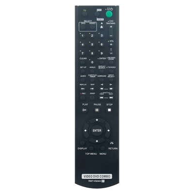 RMT-V504A Replace Remote for Sony DVD VCR Combo SLV-D380P SLV-D281P SLVD281P
