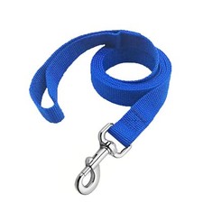 Strong Nylon Dog Leash Available in 4FT/5FT/6FT Blue for Medium Large Dogs