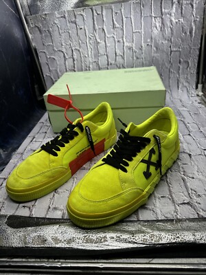 Off-White Vulcanized Low Fluo Yellow - 11.5 US M - 45 EU  display picture 2