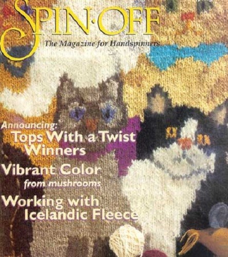 Spin-off magazine Spring 1999:  MUSHROOMS VIBRANT COLOR, Icelandic fleece +