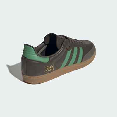Size 5 - adidas IG6175 Originals Samba OG Shadow Olive Green Men\'s IG6175 adidas Originals Samba OG Shadow Olive Preloved Green  main image 2
