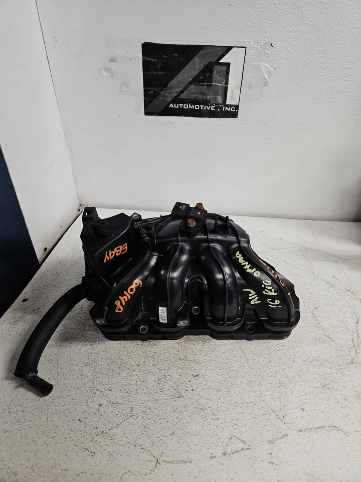 Colector de admisión 16-20 KIA OPTIMA 17-18 SOUL 18-19 HYUNDAI SONATA 1,6 L negro Foto 3 de 4