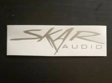 SKAR AUDIO Decal Stereo Sound System Vinyl Car Window Bumper Sticker  
