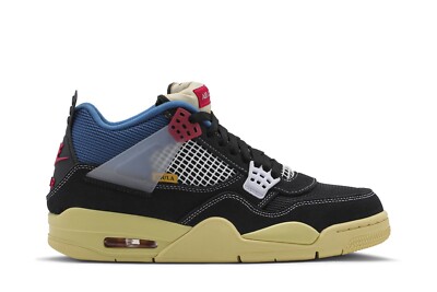 靴 UNION AIR JORDAN 4 Air Jordan Union LA x Air Jordan 4 Retro 'Off Noir' DC9533