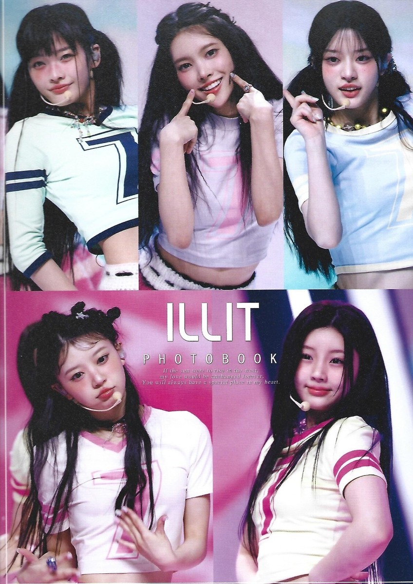 ILLIT Photo Book Collection (A4 Size) K-POP 2024.07 | eBay