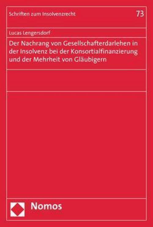 Thumbnail - Der Nachrang Von Gesellschafterdarlehen In Der Insolvenz Bei ...