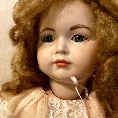 Mein Liebling Antique Reproductions 20'' Porcelain Doll Seeley Body