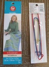 NIP BOYE Aluminum Stitch Holder Pins 3 Piece Colored