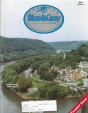 Blue & Gray Magazine Vol1 No.1 Harpers Ferry John Brown's Raid Mary Todd Linclon