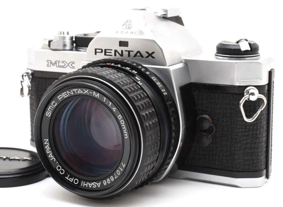 Pentax MX SLR 35mm Film Camera + SMC Pentax-M 50mm f/1.4 Lens