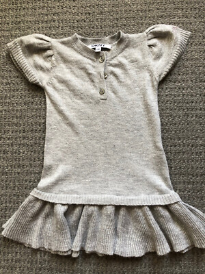 DKNY Baby Mädchen Strickkleid - 6 Monate
