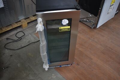 U-Line UHWC115SG01A 15'' Stainless Steel Under Counter Wine Cooler NOB #136882 BP