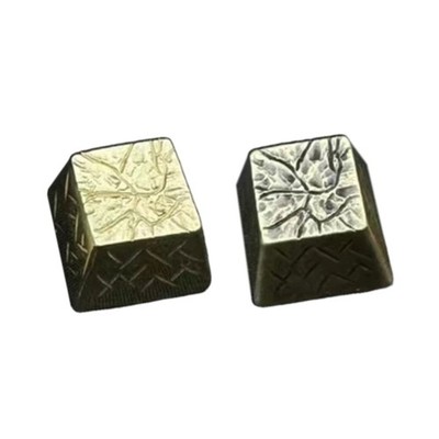 Artisans Brass Flaw Cherrys Profile Key Keycap for Mechanical Keyboards