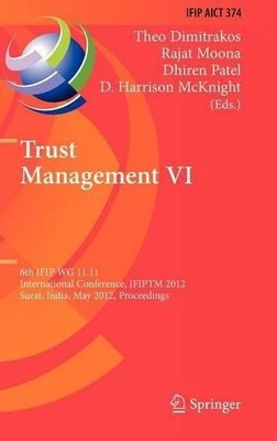 Trust Management VI - 9783642298516