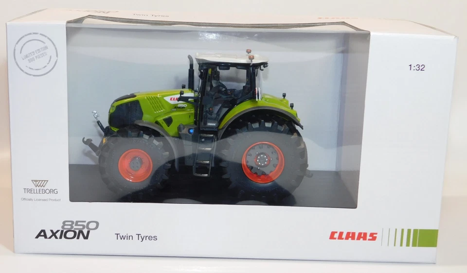 CLAAS AXION 850 St. V with duals Twin Tyres Trelleborg - Ltd. 500 pcs. ROS 1:32 - Bild 4 von 4
