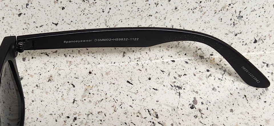 Disney Mickey Mouse DSMM02 Black Frames Lenses Sunglasses Used Nice Some Wear - Image 4 of 4