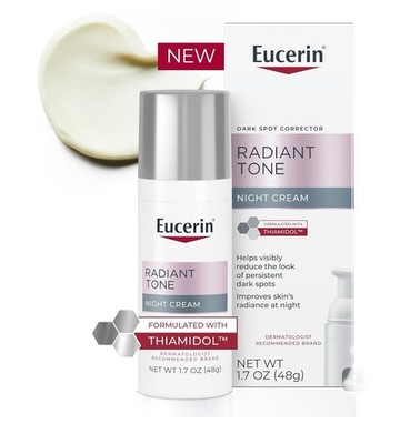Eucerin Dark Spot Corrector Radiant Tone Night Cream 1.7Oz/48g