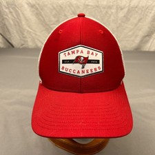 47 Brand NFL Tampa Bay Buccaneers Logo Snapback Cap Adult Adjustable Red Hat