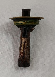 Antique Whale Oil Lamp Single Burner Part Vintage