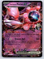 Team Rocket's Mewtwo ex 079/217 Double Rare Ascended Heroes Pokemon Holo