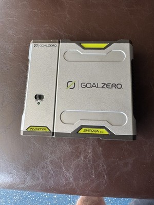 Goal Zero Sherpa 50 Power Bank with Sherpa 100 W AC Inverter UNTESTED