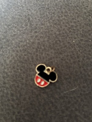 +++ MICKEY MOUSE +++  ANHÄNGER KETTE ++++ Micky Maus +++  Gold Farbend