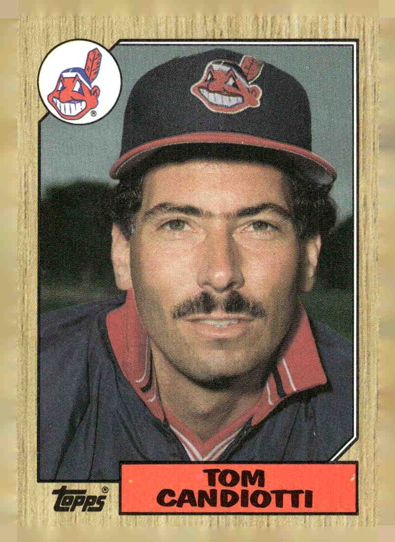 1987 Topps #463 Tom Candiotti