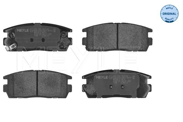 025 244 9815/W MEYLE Brake Pad Set, Disc Brake for CHEVROLET,OPEL,VAUXHALL