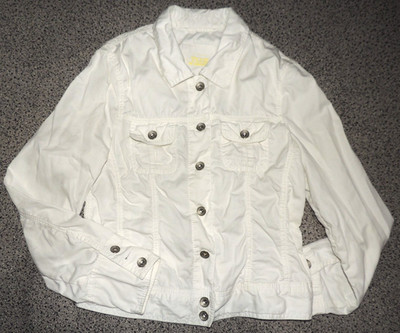 Damen Jacke Weiß ungefüttert Gr. S Esprit