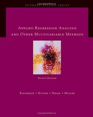 Applied Regression Analysis and Other Multivariable Methods - hardcover Klei...