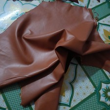 GENUINE 100 Pure Tan Leather Nappa 6 Sqft Whole Leather Skins Home Made